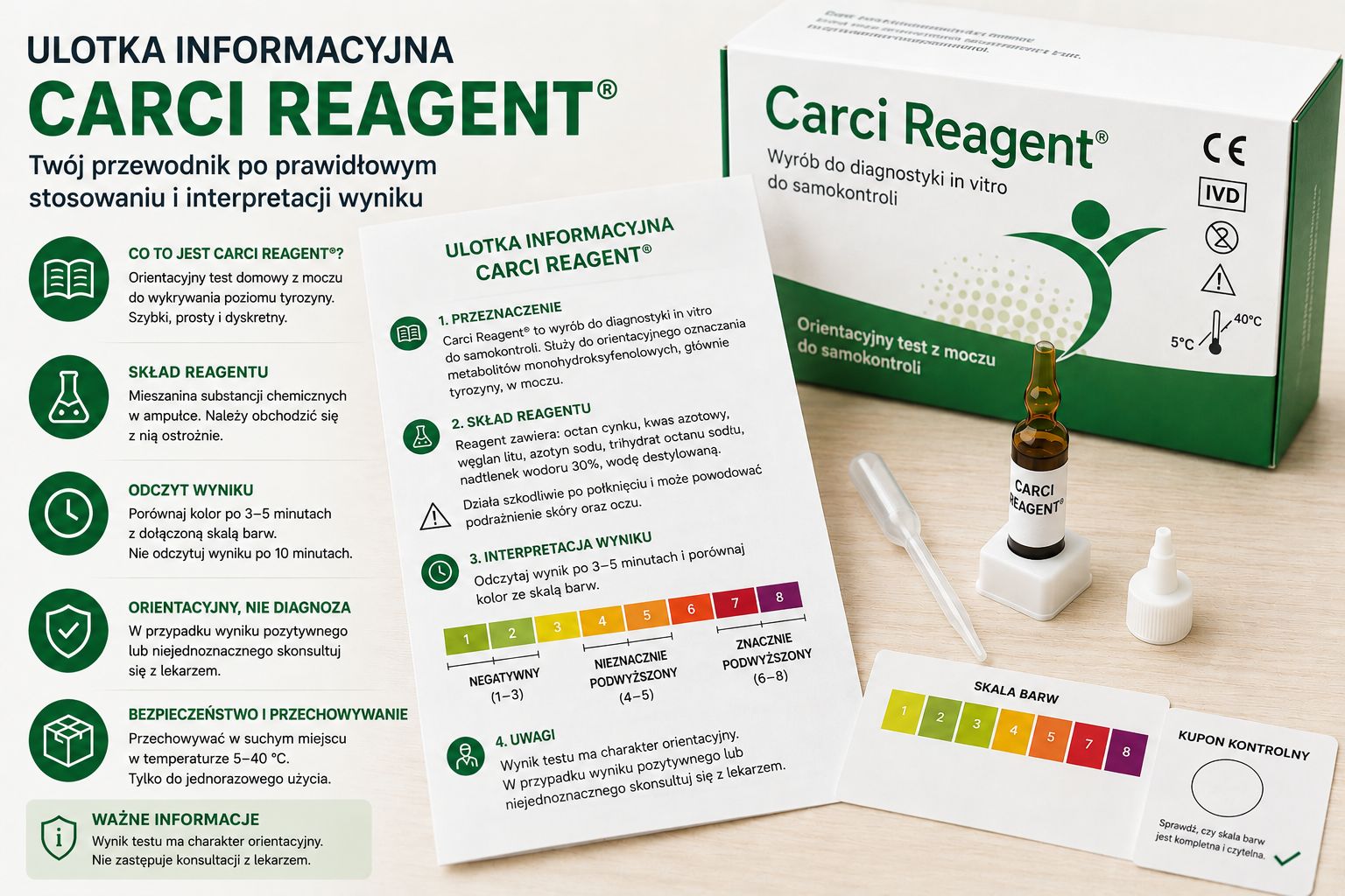 ulotka informacyjna carci reagent